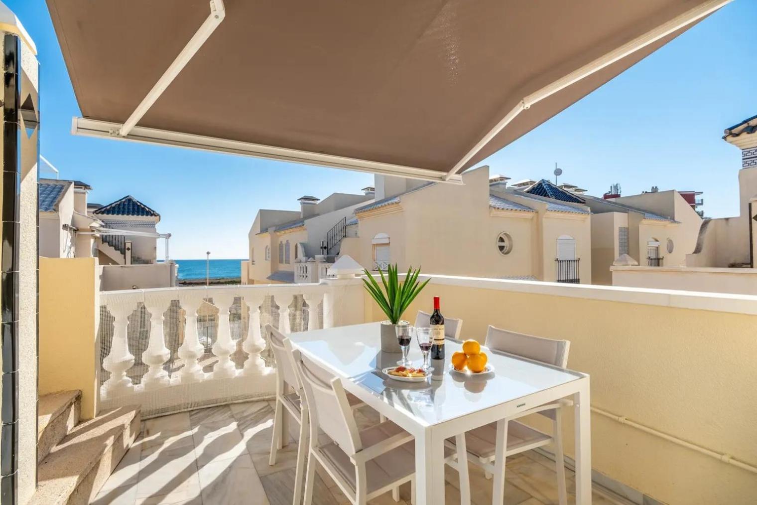 Amazing Penthouse On The Beach, Sea Views, Wifi, Airconditioning And Parking トレビエハ エクステリア 写真